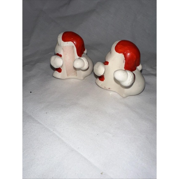 Vintage Santa Candle Holders Set Of 2 - Picture 4 of 5